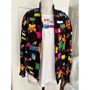 NWT Vintage Natty sleeveless top and matching jacket Med